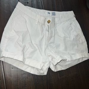 White shorts